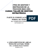 Maestria de Gestion UNI