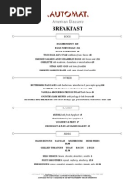 Breakfast Menu Aug 2012