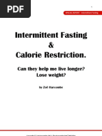 Intermittent Fasting & Calorie Restriction