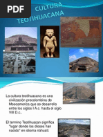 Cultura Teotihuacana