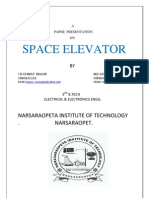 Space Elevator: Narsaraopeta Institute of Technology - Narsaraopet