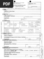 National Reg Inventor Ister of Historic Places Y - Nomination Form