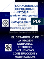 La Imagen Corporal en Antropología Física