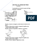 La Gallina Roja y El Grano de Trigo