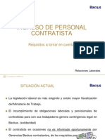 Check List Ingreso de Contratistas