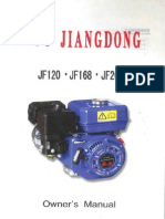 Jiangdong Motor Owner's Manual