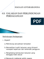 PAB - Galakan Dan Perlindungan Perdagangan