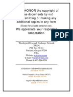 These Documents by Not Retransmitting or Making Any Additional Copies in Any Form - We Appreciate Your Respectful Cooperation