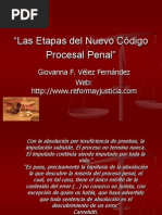 Las Etapas Del Nuevo Codigo Procesal Penal Giovana Velez