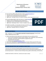 BUS-4250 Course Outline