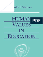 Human Values in Education