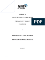 Interconnection Design Gas Pipelines