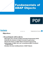 Fundamentals of ABAP Objects