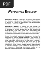 Population Ecology 