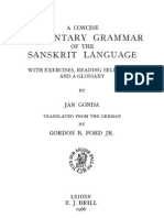 Jan Gonda - A Concise Elementary Grammar of The Sanskrit Language