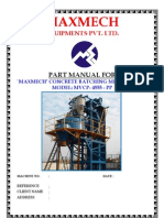 Mvcp-4555-Pp Part Manual For BP - Maxmech