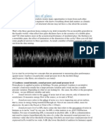 Acoustic Properties of Glass