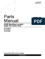 Caterpillar 416E Parts Manual 416E Backhoe Loader