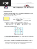 Funciones Cuadráticas. Parábolas PDF