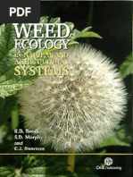 Weed Ecology in Natural and Agricultural Systems