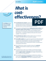 Cost Effectiveness