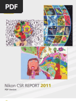 Nikon Group Corporate Sustainability Report 2011