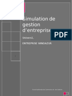 Simulation de Gestion D'entreprise