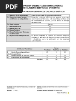 Temaria de Control Avanzado de Motores Electricos