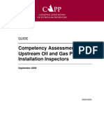 Competency Assessment For Upstream Oil and Gas Pipeline Installation Inspectors