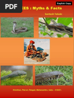 Snakes Myths & Facts in English by Santosh Takale