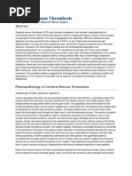 Cerebral Venous Thrombosis