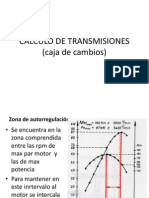 Calculo de Transmisiones Caja de Cambios