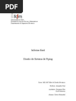 Informe Final Piping