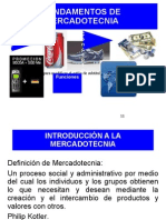 Fundamentos de La Mercadotecnia