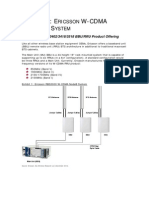 Ericsson W-Cdma Bbu/rru System