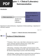 Clinical Laboratory Instrumentation