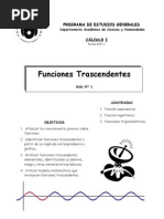 Guía 1 - Funciones Trascendentes