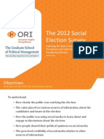 The 2012 Social Election Survey