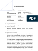 Informe Psicològico