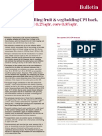 Bulletin: Forecast Q4 CPI 0.2%qtr, Core 0.8%qtr