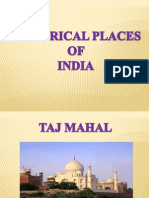 On Historic Places of India