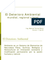 1 El Deterioro Ambiental Manuel Torres