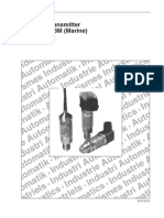 Pressure Transmitter Type MBS 33M (Marine) : Data Sheet