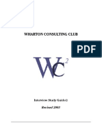 Wharton Consulting Case Book