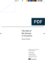 Role of Actuary in Insurance