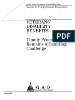 GAO Timely Processing Claims 01 18 2013