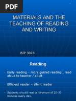 Reading and Writing Module