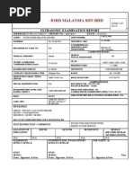 UT Report Form