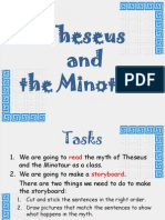 Theseus and The Minotaur Story