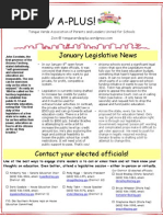 TV A-PLUS January 2013 Legislative Update